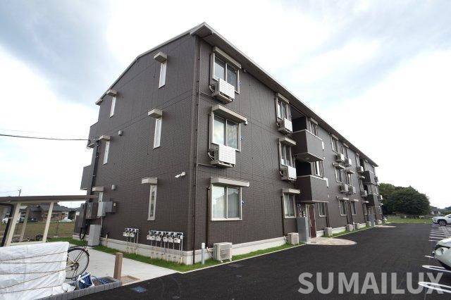 熊本市東区長嶺東４丁目のアパートの外観