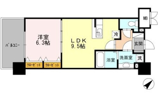 【間取り】 | グランドテラス新都心（ＤＷ）