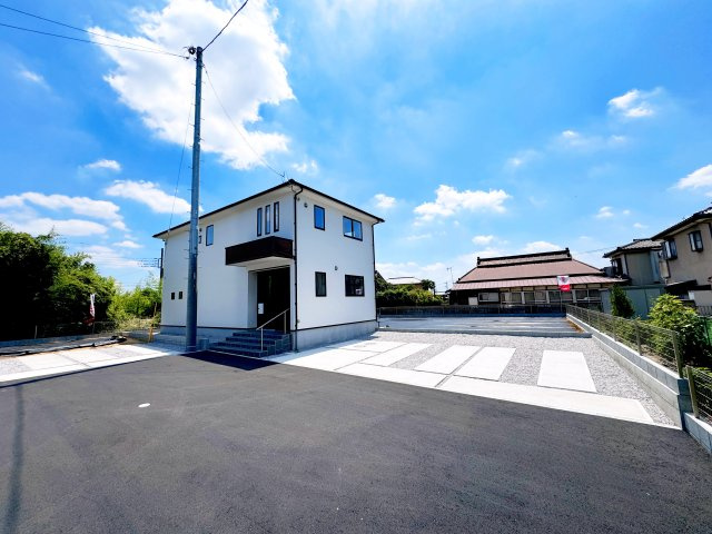 伊勢崎市下道寺町2期　新築住宅 4号棟の外観