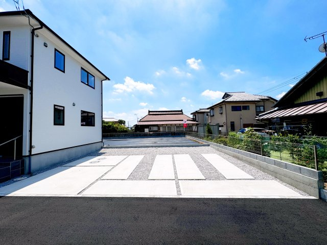 伊勢崎市下道寺町2期　新築住宅 4号棟の外観