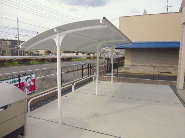 倉敷市水島相生町のアパートのその他共用部分|駐輪場