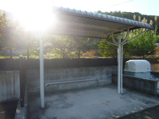 岡山市南区彦崎のアパートのその他共用部分|駐輪場