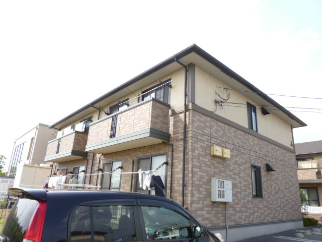 倉敷市神田２丁目のアパートの外観