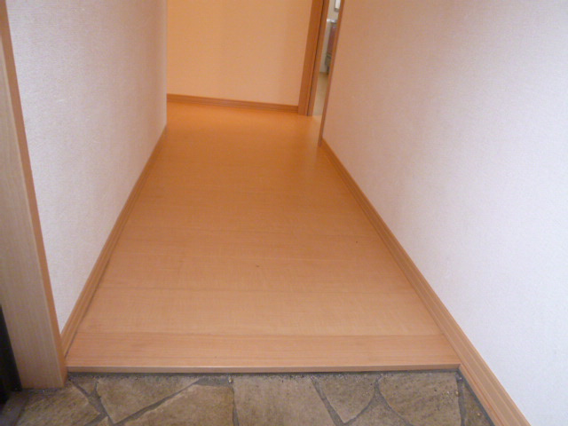 倉敷市福田町古新田のアパートの玄関|玄関
