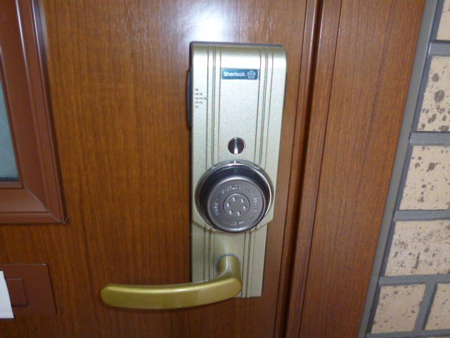 倉敷市福田町古新田のアパートのセキュリティ|カードキー