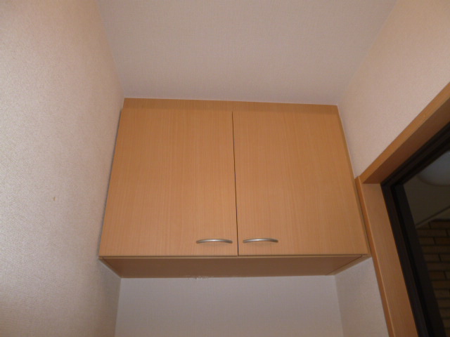 倉敷市福田町古新田のアパートの玄関|下駄箱