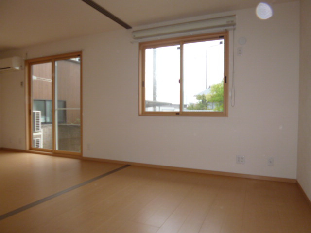 倉敷市福田町古新田のアパートの寝室|洋室