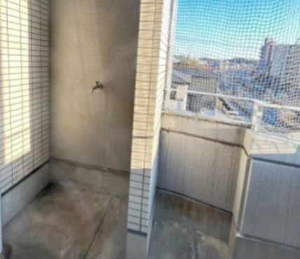 イーストガーデン　ポプラ館のバルコニー