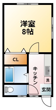 コープ野村C棟の間取り