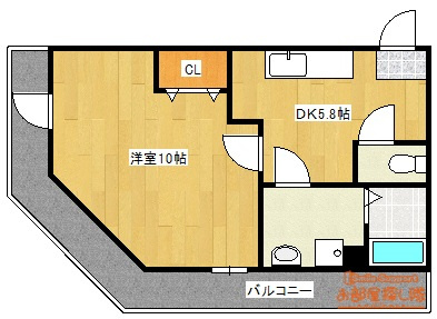 ロワール東町の間取り