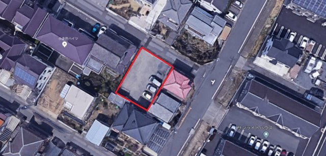 石﨑駐車場（東口）　空き台数（1台）の地図