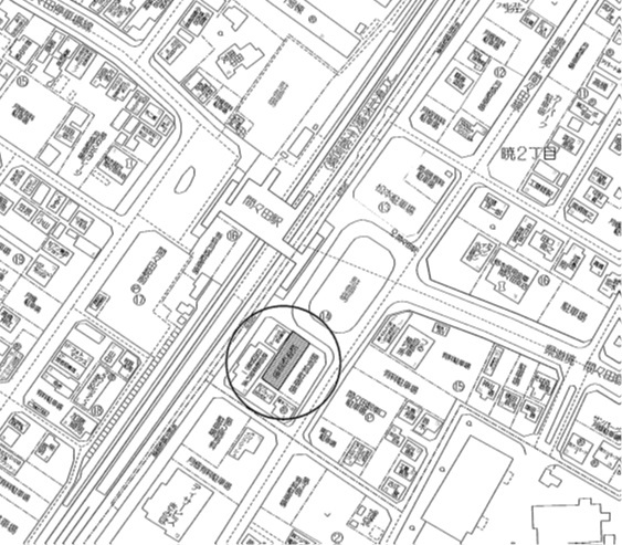 駅東駐車場（東口）　空き台数（0台）の地図