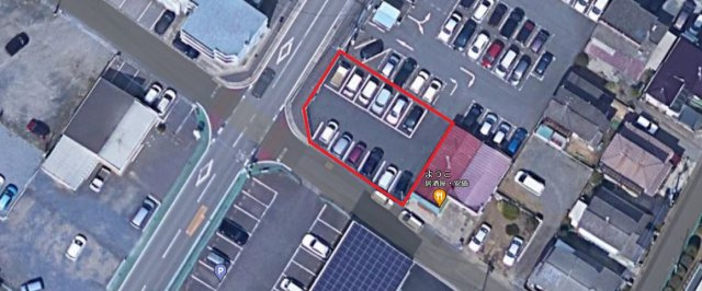 高橋駐車場（東口）　空き台数（1台）の地図