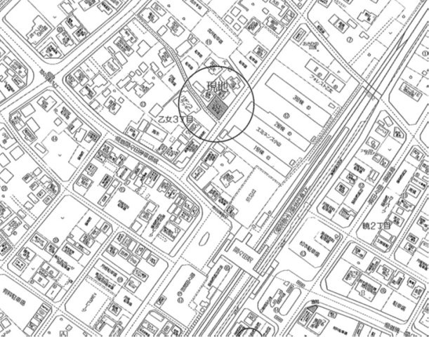 ラッキー駐車場（西口）　空き台数（0台）の地図