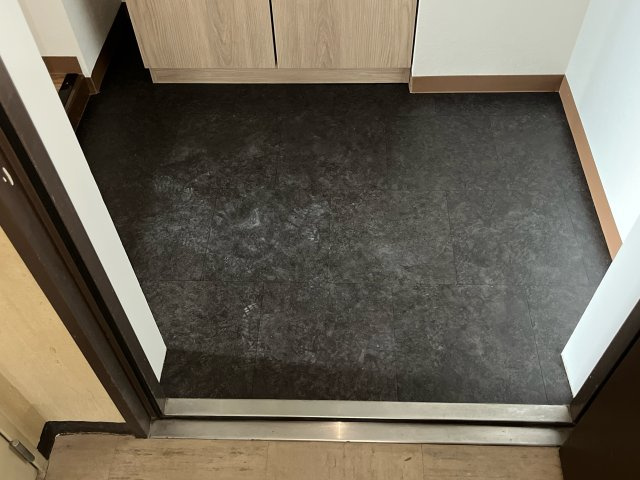 サンハイツ白鷺の玄関