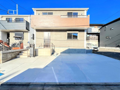 【前面道路含む現地写真】 | ◆川崎市麻生区王禅寺東新築住宅全3棟2号棟◆ | ◆一戸建てを中心とした街並みが整然と続き、周辺は高い建物が建っていないので、緑の多い閑静な趣を感じる環境です。街並みや周辺環境も重要なポイントです！！