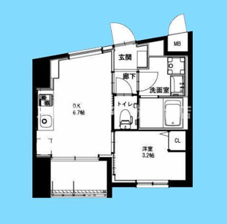 【間取り】 | ＶＥＲ　ＦＬＡＴ | ベール　フラット