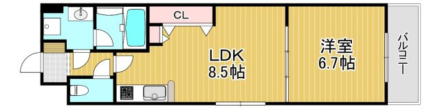 【間取り】 | アーバンフラッツ城東