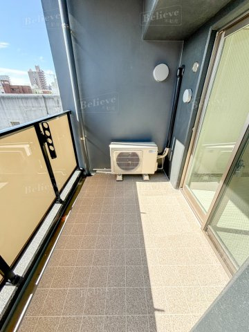 久留米市日吉町の賃貸マンションのバルコニー|陽当たり良好なバルコニーです♪