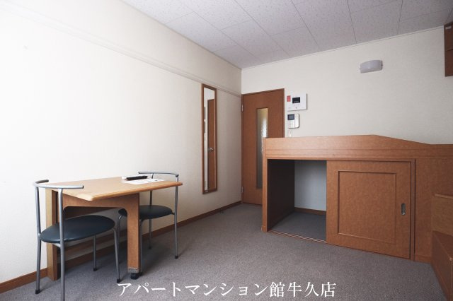 レオパレスケリュスAの寝室