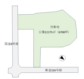 【土地図】 | 滋賀県近江八幡市東川町　用地