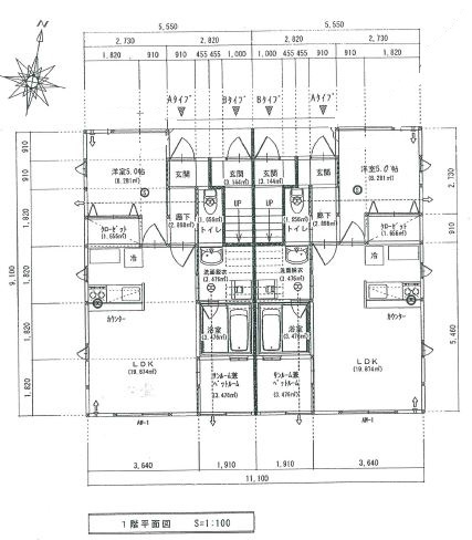 ドルチェビータⅡの間取り