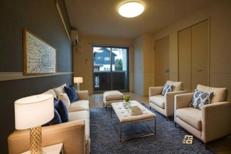 【居間・リビング】 | サンステイトゆめみ野 | CGで家具等を配置したものです。実際に家具等は含まれません。