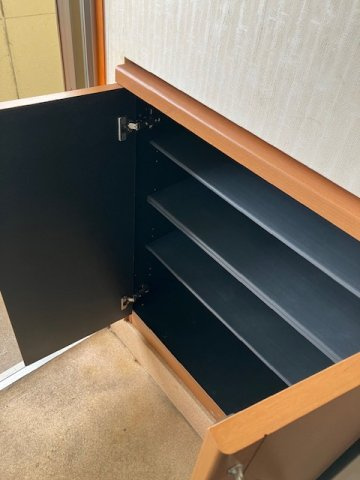 ロイヤルパレスキャビンの収納|シューズボックス