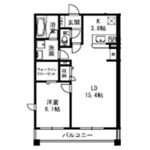 レジデンス二の宮の間取り