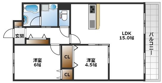 【間取り】 | スプルースコート緑地