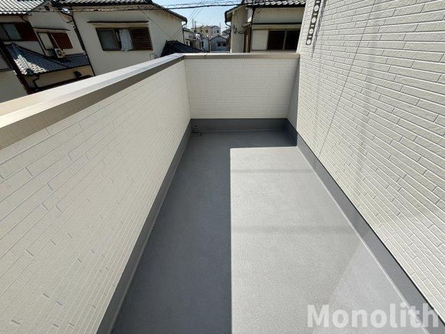 リナージュ岸和田市額原町のバルコニー