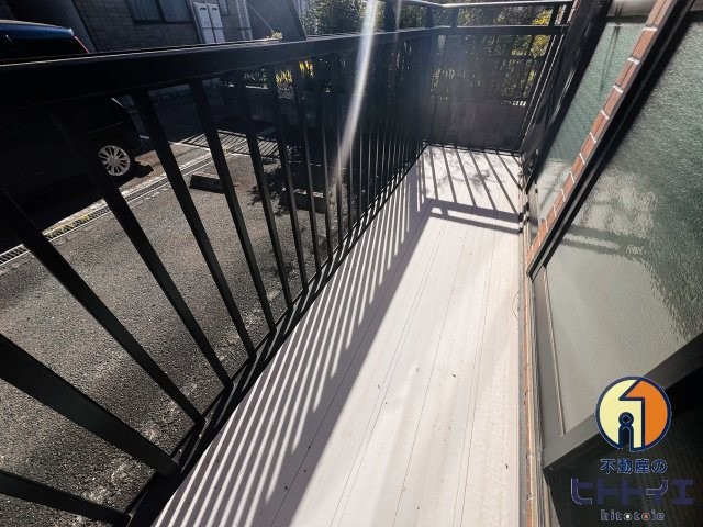 コーポテルニテⅠのバルコニー