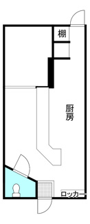 【間取り】 | 今堅田テナント9号