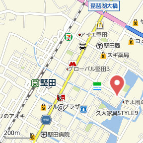 【地図】 | 今堅田テナント9号
