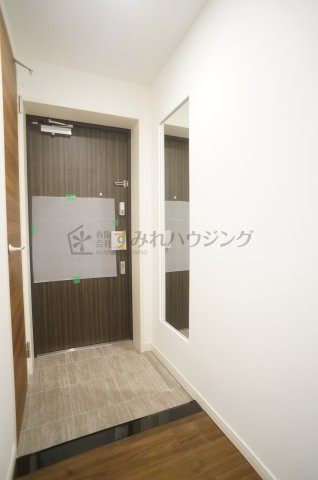 みなとメゾン川西中央の玄関|参考、同建物・類似反転間取りの号室