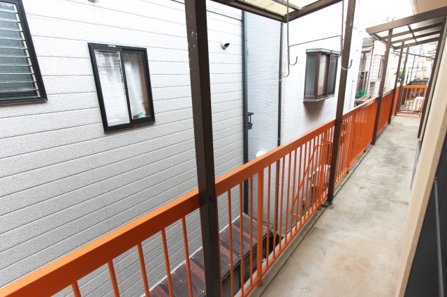 三瀬邸（塩焼）のバルコニー