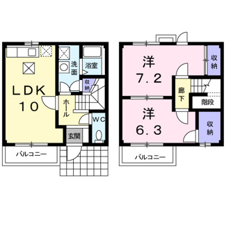 【間取り】 | スール・ビエント