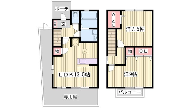 ローズコート雅の間取り