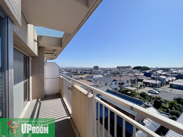 グレースコート豊山のバルコニー