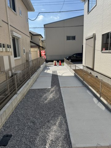 リーブルファイン　加須市花崎　の駐車場|２号棟現地駐車場（2024年08月02日）撮影
