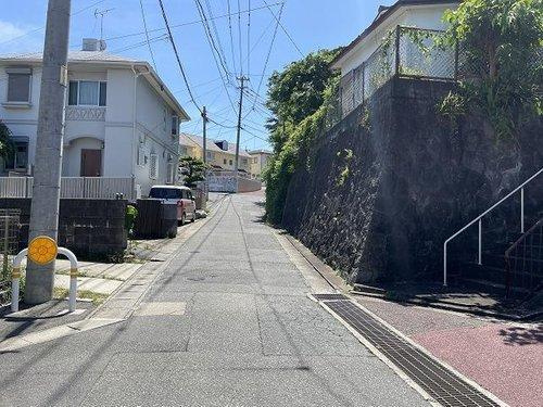田島5丁目土地の前面道路含む現地写真