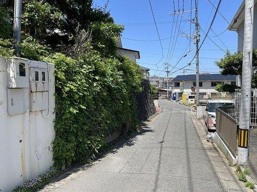 田島5丁目土地の前面道路含む現地写真
