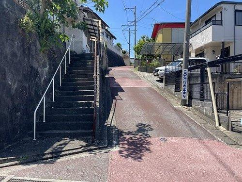 田島5丁目土地の前面道路含む現地写真