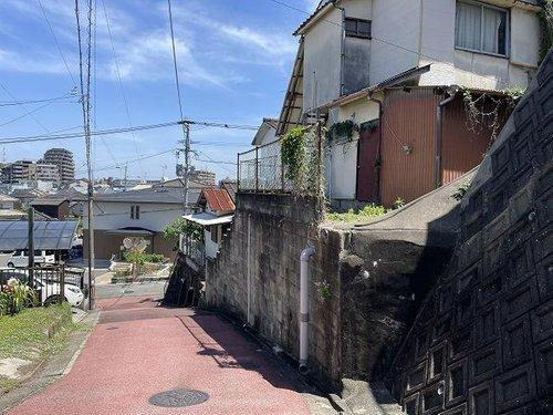 田島5丁目土地の前面道路含む現地写真