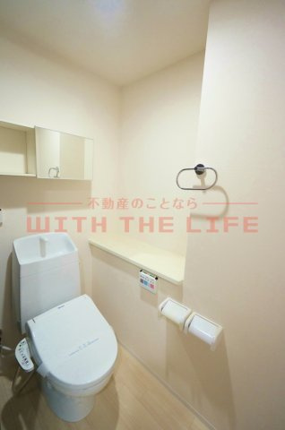 ソラーレ梅満【キャッシュバック対象物件】のトイレ|トイレもきれいです