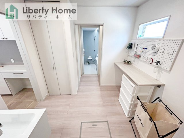 小美玉市羽刈　の脱衣所