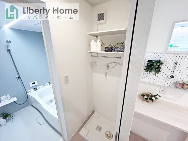 小美玉市羽刈　の洗面所