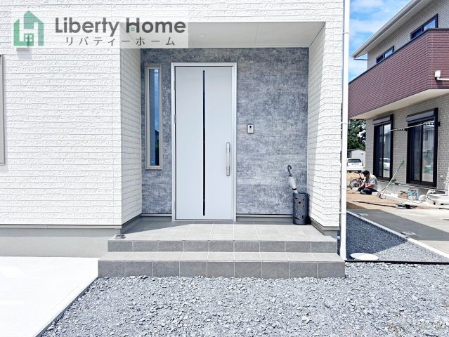 小美玉市羽刈　のエントランス