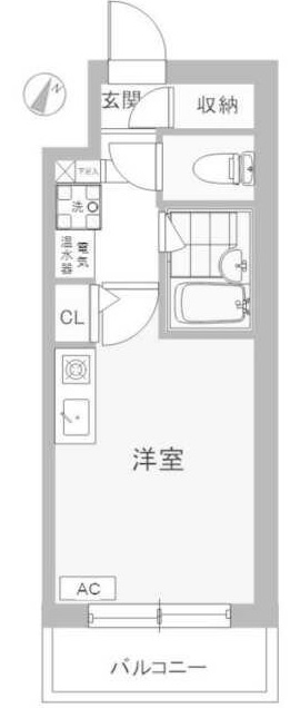 アンセラジオ新越谷の間取り|※間取り反転
