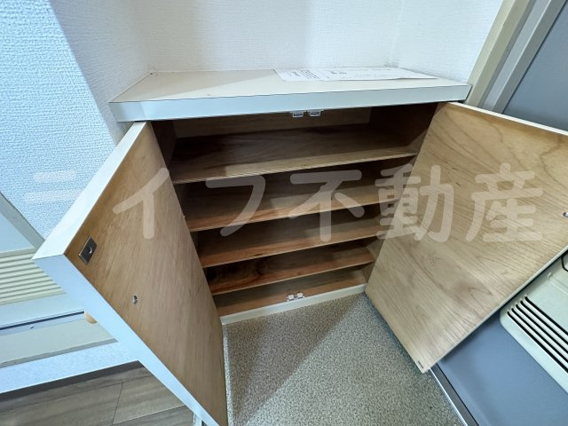 サンコート小澤の収納|こまごまとしたものを収納できそうですね